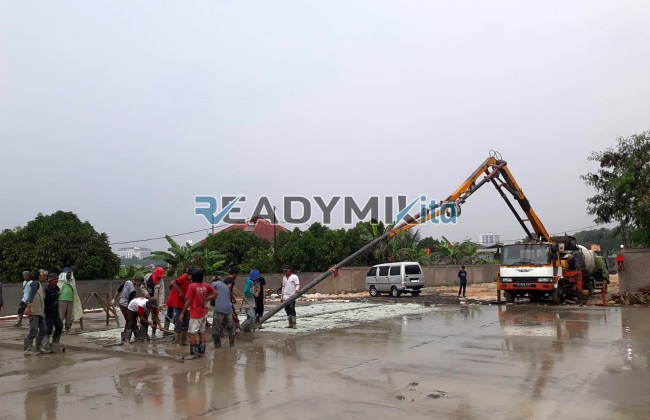 Jasa Sewa Concrete Pump di Cidadap Sukabumi Harian