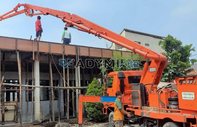 Jasa Sewa Concrete Pump di Gedong Jakarta Harian