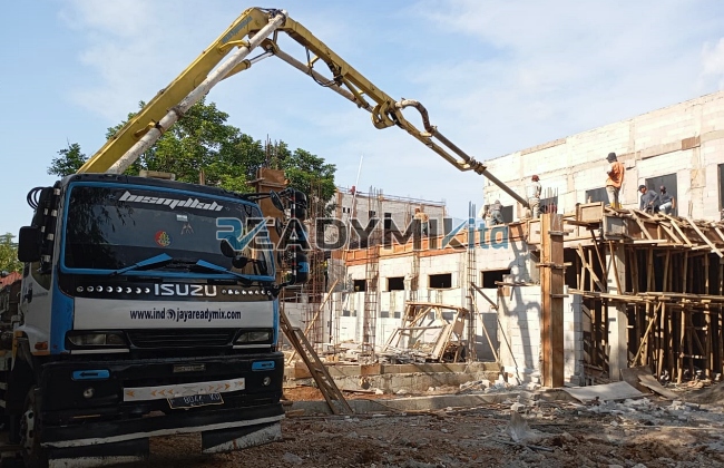 Jasa Sewa Concrete Pump di Kapuk Jakarta Harian